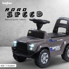 Baybee Push Ride on Baby Jeep for Kids Toys with LED Light & Storage Bin