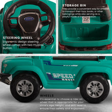 Baybee Push Ride on Baby Jeep for Kids Toys with LED Light & Storage Bin