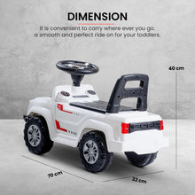 Baybee Push Ride on Baby Jeep for Kids Toys with LED Light & Storage Bin