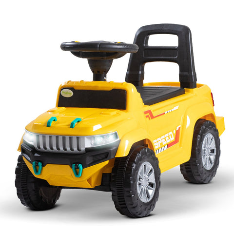 Baybee Speedy Baby Ride on Car for Kids, Push Ride on Toy With Led Light