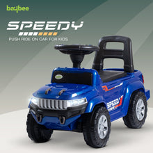 Baybee Speedy Baby Ride on Car for Kids, Push Ride on Toy With Led Light