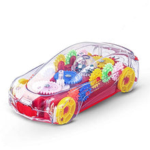 Baybee 3D Transparent Concept Gear Car Toys for Kids