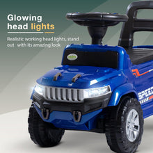 Baybee Speedy Baby Ride on Car for Kids, Push Ride on Toy With Led Light