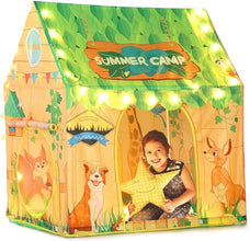 Colorfull and Extremely Light Weight Indoor and Outdoor Kids Play Tent House for 10 Year Old Girls and Boys Childrens, Multi, Tent House Theme (SMILEY)
