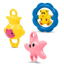 Baybee Baby Rattles Toys Set for Babies, Non-Toxic Rattle Teether Set with Smooth Edges.
