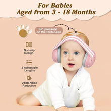 Baybee Noise Reduction Ear Muffs for Baby Essential Infants Ear Protector Headphones
