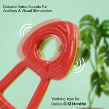 Baybee Baby Rattles Toys Set for Babies, Non-Toxic Rattle Teether Set with Smooth Edges.