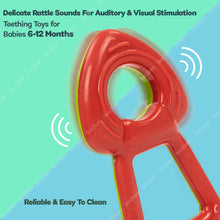 Baybee Baby Rattles Toys Set for Babies, Non-Toxic Rattle Teether Set with Smooth Edges.