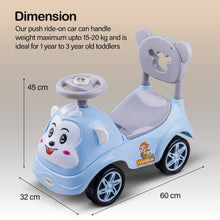 Baybee Monkey Baby Ride on Car Suitable for Boys & Girls