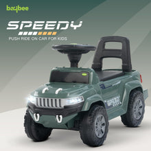 Baybee Speedy Baby Ride on Car for Kids, Push Ride on Toy With Led Light