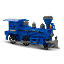 Baybee Steam Engine Train Toys for Kids, Pull and Go Train Toy with Light
