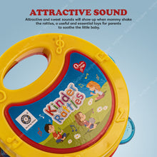 Baybee Pack of 2 Baby Toys Rattles Set with Smooth Edges for Babies.