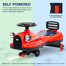 Baybee Trio Kids Magic Swing Cars for Kids, Twister Ride on Toy Kids Car