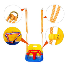 Baybee 3 in 1 Adjustable Baby Swing Chair for Kids with High Backrest, Rope & Safety Support