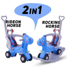 Baybee 3 in 1 Baby Horse Rider Ride on Toy Car for Kids