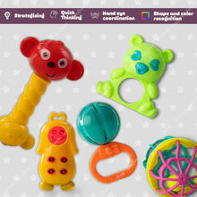 Baybee 5 Pcs Baby Toys Rattles Set for Babies