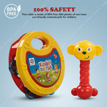 Baybee Pack of 2 Baby Toys Rattles Set with Smooth Edges for Babies.