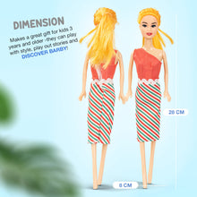 BAYBEE Little Princess Doll for Girls Dressup Toys Girls Doll Set Foldable Hands & Legs Girl Doll with Fashion Accessories Doll House Kids playset