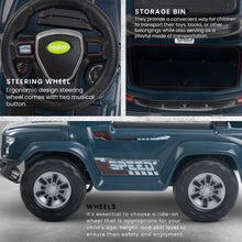 Baybee Push Ride on Baby Jeep for Kids Toys with LED Light & Storage Bin