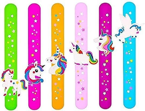 Colorful Star Slap Band For Girls Pack Of 1 Psc Random Colour - EKAS0175