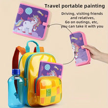 Erasable Drawing Book 3 Coloured Pen 2 Wet Wipe - EKSS0199