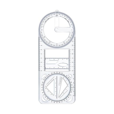 Multifunctional Geometric Ruler Mathematics - EKSS0201