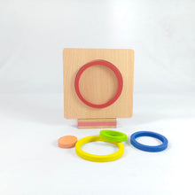 Extrokids DIY CREATIVE 3D WOODEN PUZZLE GEOMETRY SHAPE PUZZLE  EDUCATIONAL TOYS (CIRCLE) - EKT1874