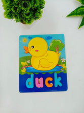 Wooden Zigsaw Puzzle Duck  - EKT2617