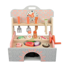 Wooden exclusive barbeque set for kids - EKT2777