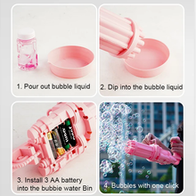 Bubble Gun | Fun Bubble Shooter for Outdoor Play (One Random Color Shipped)