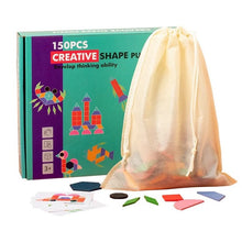 Wooden Shapes Creative Puzzle - EKT3292