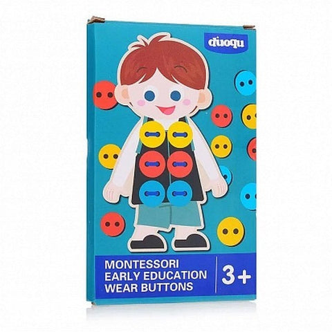 Wooden Boy Shirt Lacing Board - EKT3323