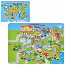 Wooden Lifestyle Magnatic Maze Board - EKT3356