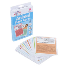 1 Animal Flash Cards Set will be shipped - EKT3629
