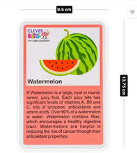 1 Fruits Flash Cards Set will be shipped - EKT3630