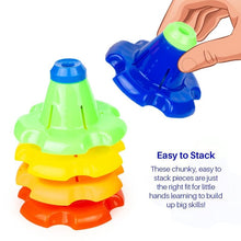 1 Set of Stack-N-Spin Toys for Kids will be shipped - EKT3640