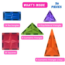 Magnetix Construction Set 56 Pieces - EKT3653