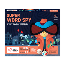 Detective Word Game | Speedy Game Of Word Play Comes With Decoder Glass - EKT3694