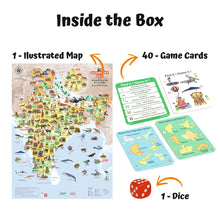 Goegrafika India - Play and learn about India - EKT3703