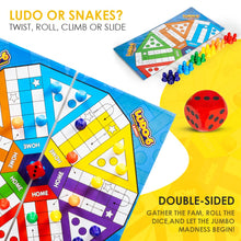 Jumbo 6 Player Ludo With Snake And Ladder - EKT3844