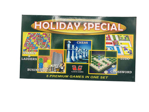 5 In 1 Special Board Games  - EKT3857