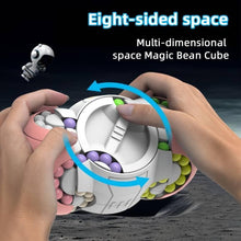 8 Side Rotating Magic Bean Cube Toy Multidimension - EKT3871