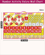 Number activity Velcro chart - EKW0257