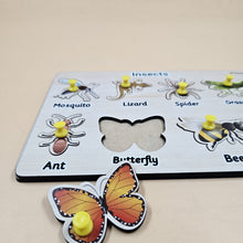 Extrokids Wooden Insects Peg Board For Kids - EKW0290