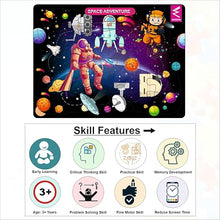 Wooden Space Theme Jigsaw Puzzle - EKW0297