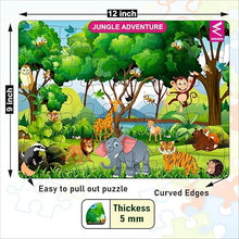 Wooden Jungle Theme Jigsaw Puzzle - EKW0299