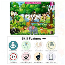 Wooden Jungle Theme Jigsaw Puzzle - EKW0299