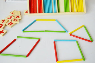 Wooden Math Stick Game | Counting & Early Math Skills for Kids