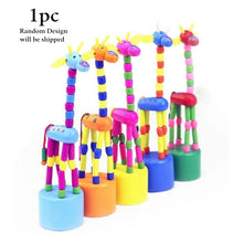 Spring Giraffe - Press & Play Toy (One Random Design Shipped)